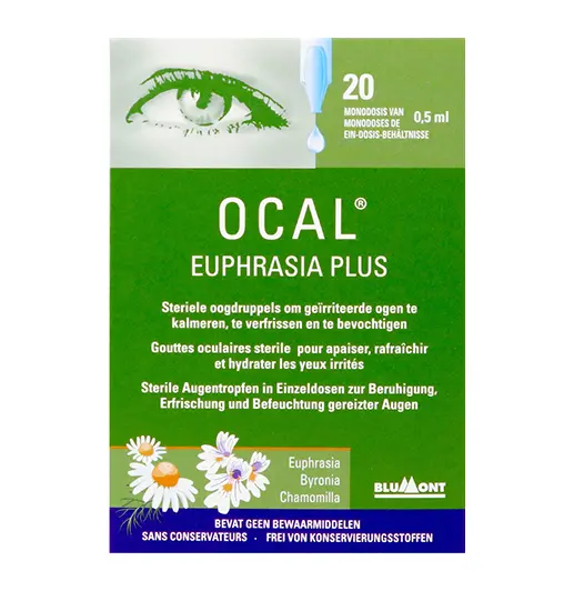 OCAL® EUPHRASIA PLUS 
20 SINGLE DOSES OF 0.5 ml