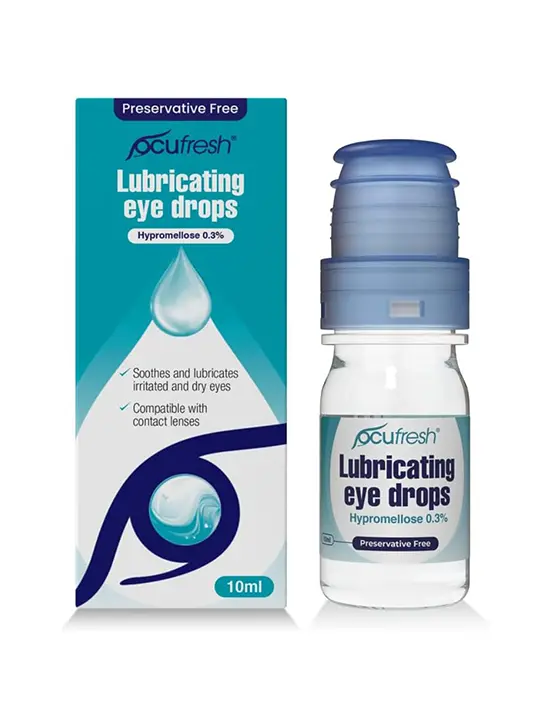 Hypromellose - Lubricating Eye Drops. - Front Panel