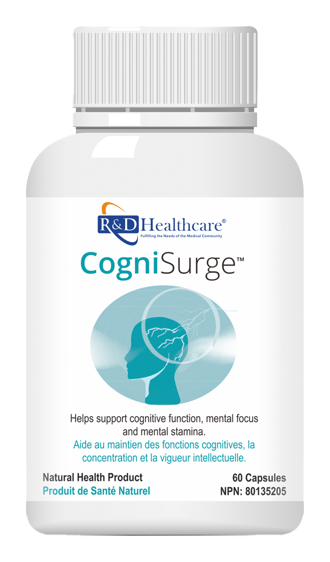 CogniSurge official product packaging