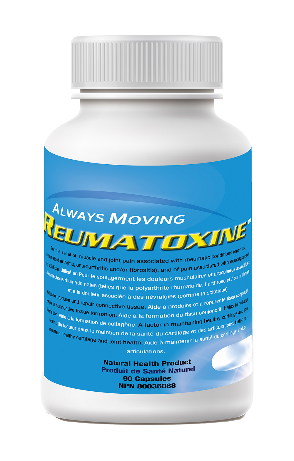 Reumatoxine official product packaging