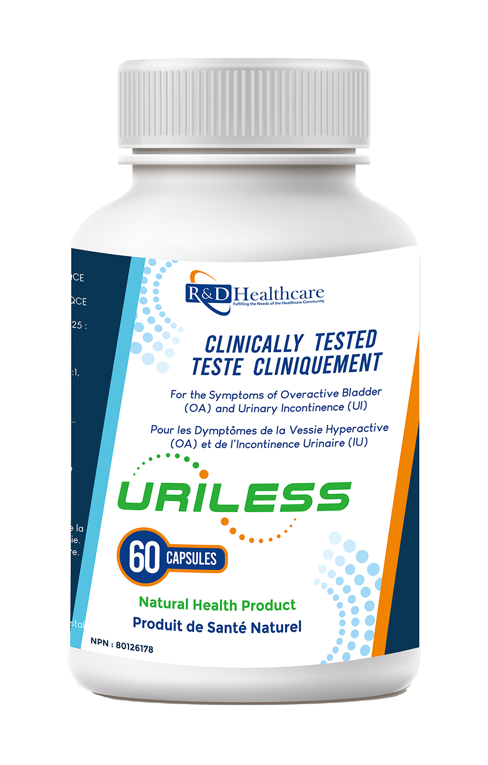 UriLess official product packaging